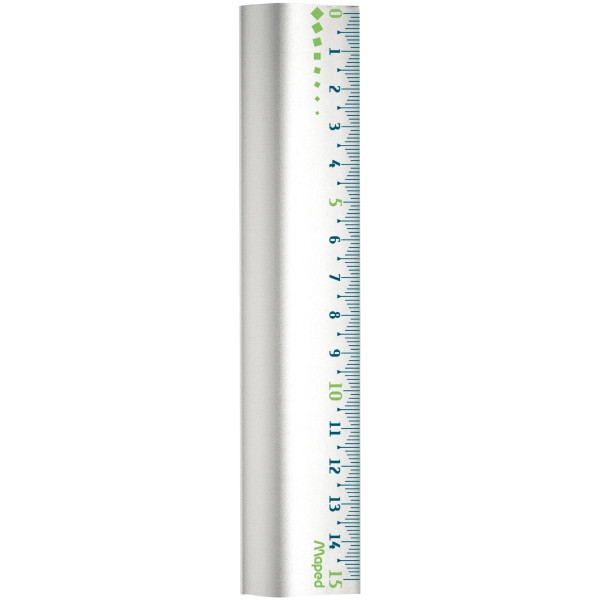 Règle plate 15cm en alu anodisé