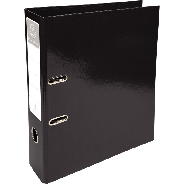 Classeur à levier IDERAMA pour format A4, dos 7 cm, noir