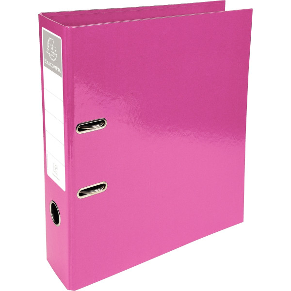 Classeur à levier IDERAMA pour format A4, dos 7 cm, rose