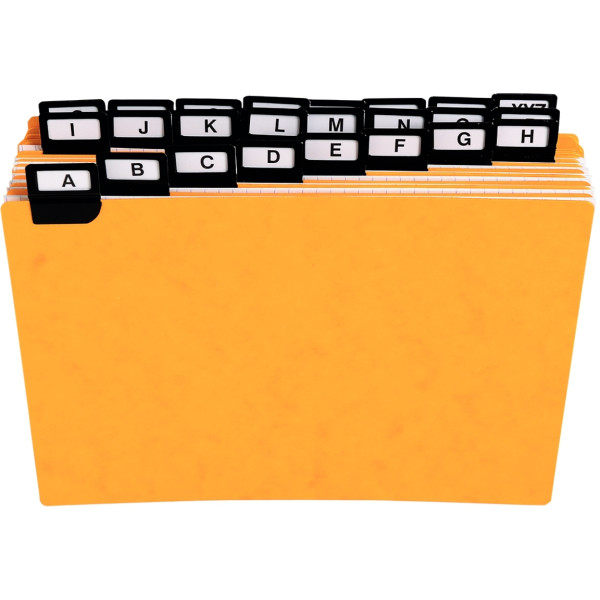 Paquet de 24 guides alphabétique 148 x 210 mm