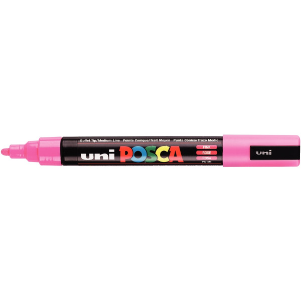 Marqueur Posca pointe moyenne ogive rose