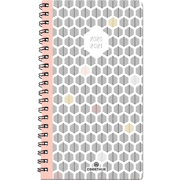 Agenda semainier poche Graphik 3D assorti