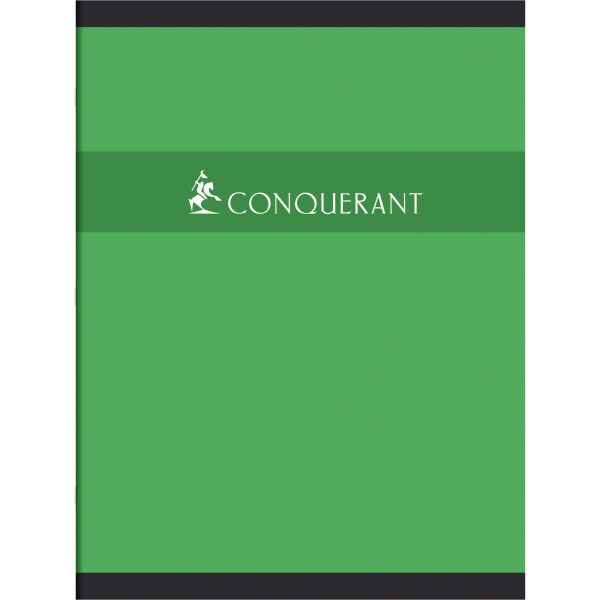 Cahier piqué 96 pages CONQUERANT, format 24x32 cm, seyès, papier 70g
