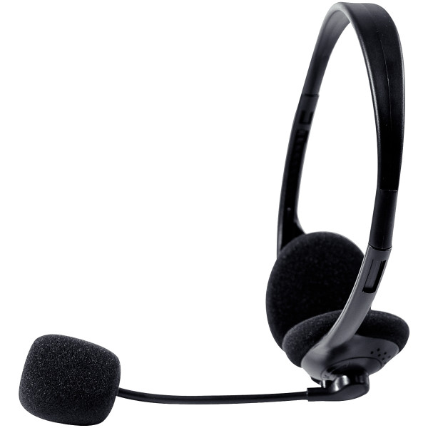 Casque stéréo avec micro tube