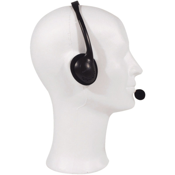 Casque stéréo avec micro tube
