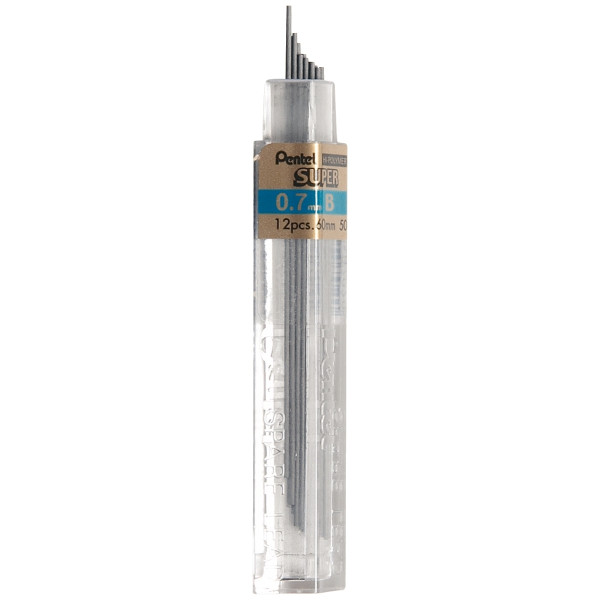 Étui de 12 mines Hi-Polymer 0,7 mm B