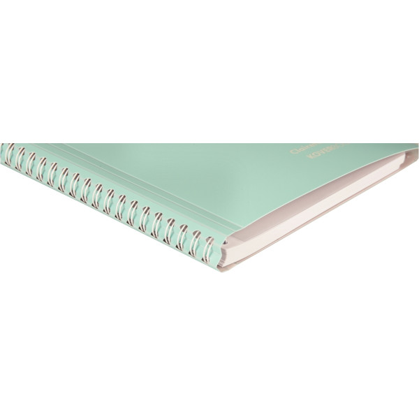 Cahier à reliure intégrale 160 pages KOVERBOOK BLUSH, format A5, quadrillé 5x5