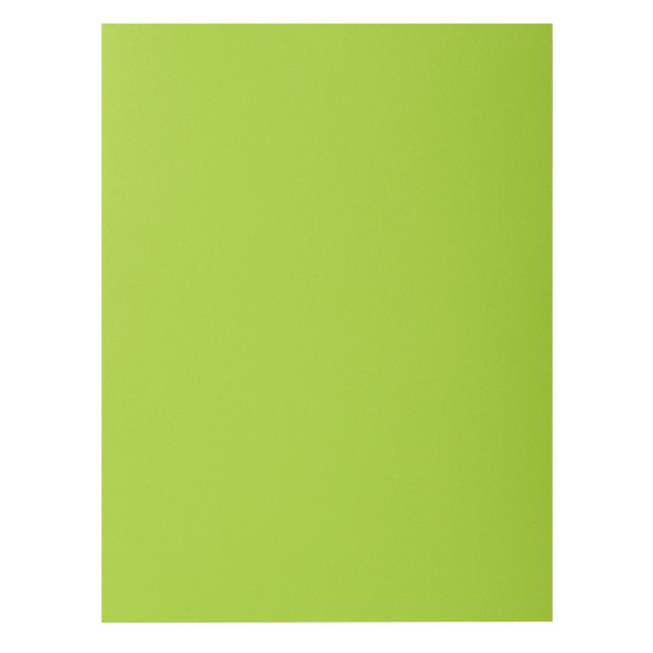 Paquet de 100 chemises 210g ROCK"S format 24x32 cm, vert