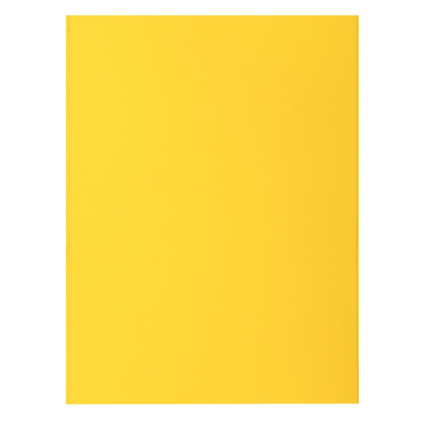 Paquet de 100 chemises 210g ROCK"S format 24x32 cm, citron