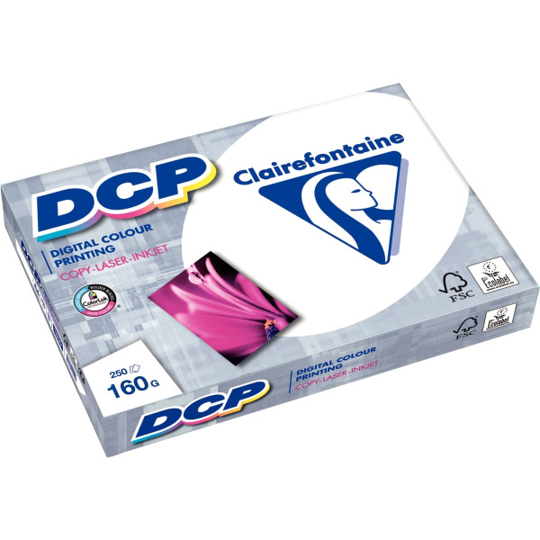 Paquet de 250 feuilles laser format A3 160g blanc DCP