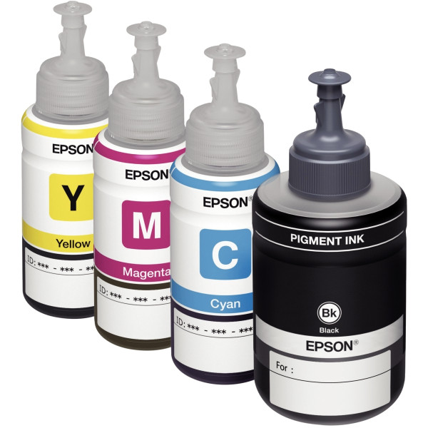 Epson 664 flacon d'encre cyan authentique (T664240)