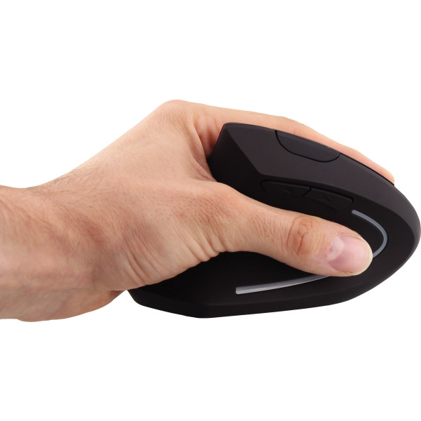 Souris T'NB ergonomique verticale sans fil pour gaucher