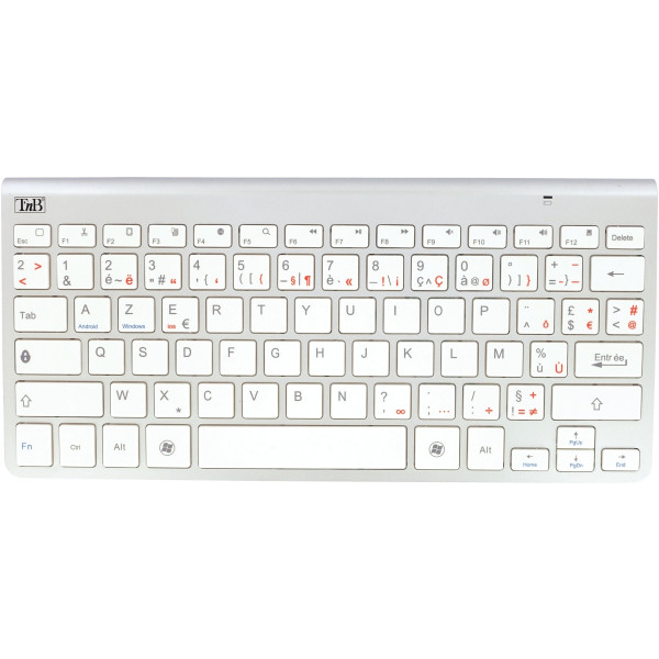 Clavier Bluetooth sans fil T'NB couleur couleur blanc