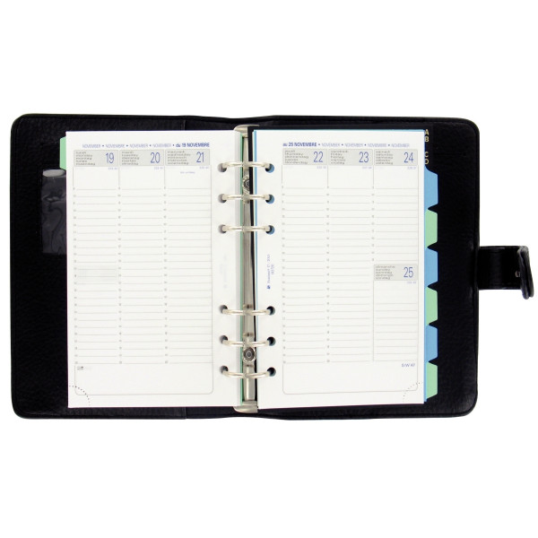 Organiseur Exatime17 15x19cm noir