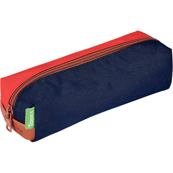 Trousse simple Arthur marine et rouge
