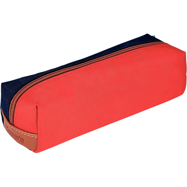 Trousse simple Arthur marine et rouge