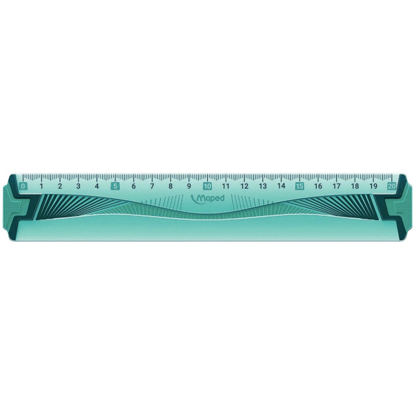 Règle plate 20cm incassable