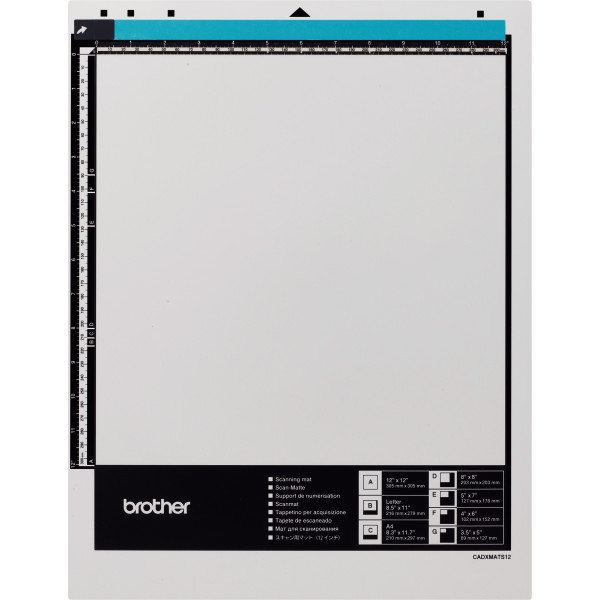 Support numérisation des matériaux 305x305 mm