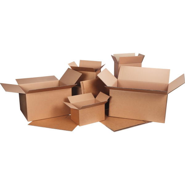 Caisse américaine 400x300x300mm double cannelure