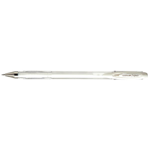 Stylo bille Signo pastel blanc