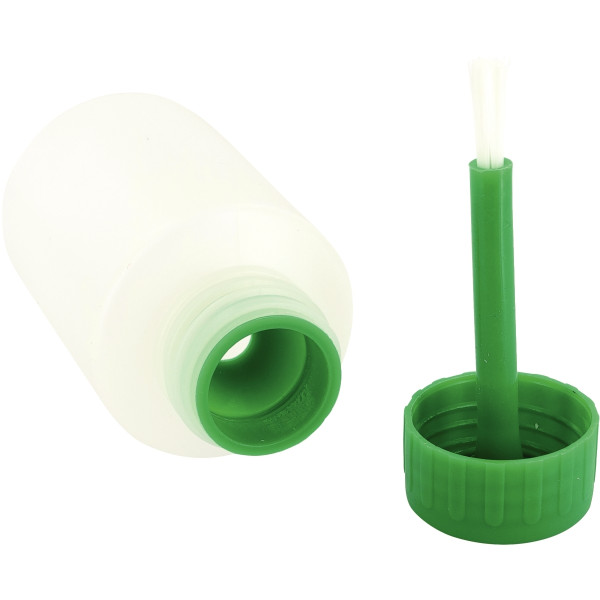Lot de 15 flacons vides 80ml + pinceau