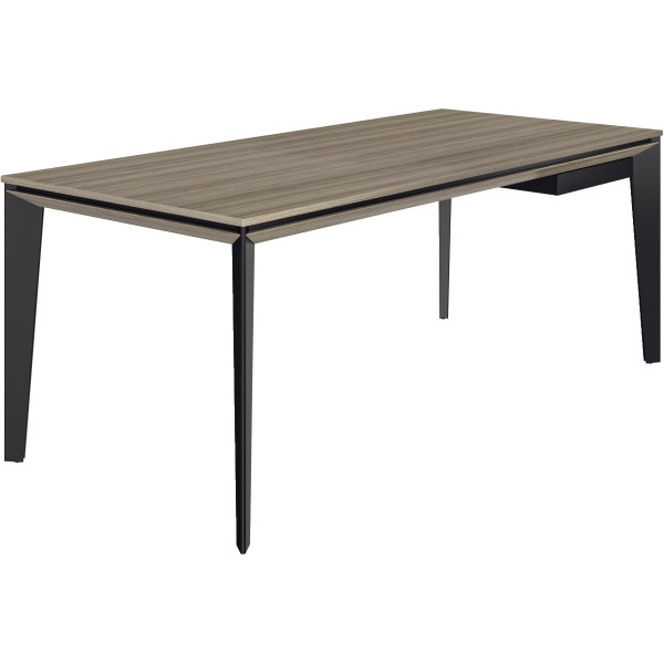 Bureau plateau bois L170cm E-Motion chêne vintage