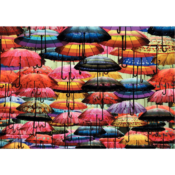 Puzzle 1000 pièces, Challenge Parapluies
