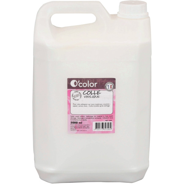 Bidon de colle 5L blanche vinylique