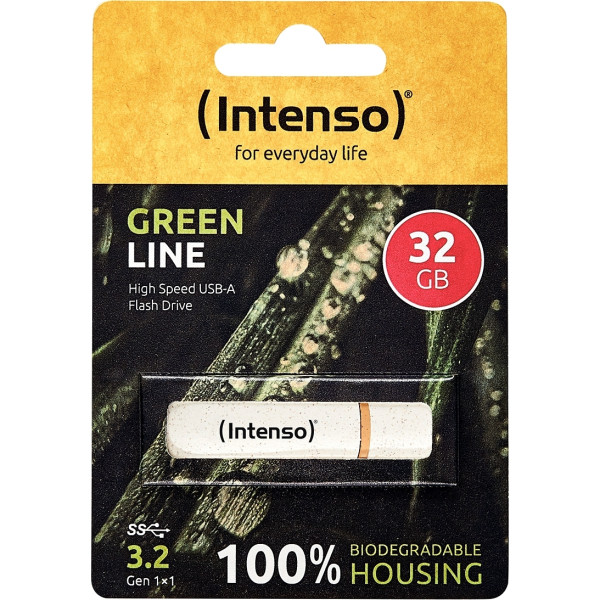Clé USB 3.2 Intenso Green Line 32 GO