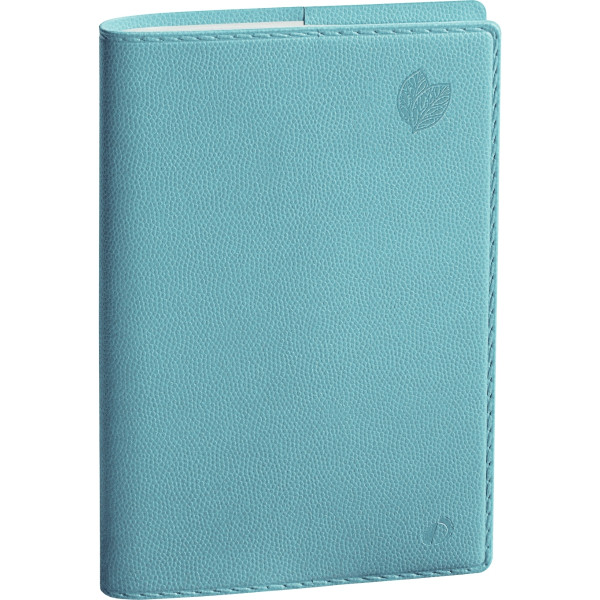 Agenda semainier Equology 10x15cm bleu clair