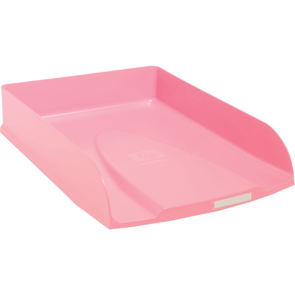 Corbeille à courrier AUTENTIK rose