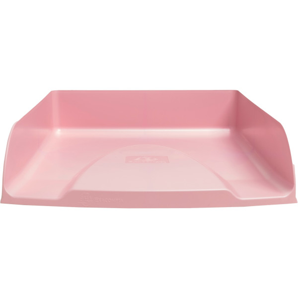 Corbeille à courrier AUTENTIK rose