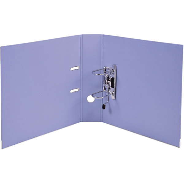 Classeur à levier PREM'TOUCH format A4+, dos 8 cm, lilas