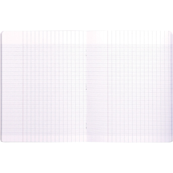 Piqûre 48 pages CLAIREFONTAINE, format 24x32 cm, seyès, papier 90g