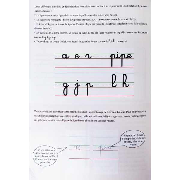 Cahier DYS format 17x22 cm, 46 pages interligne 2 mm