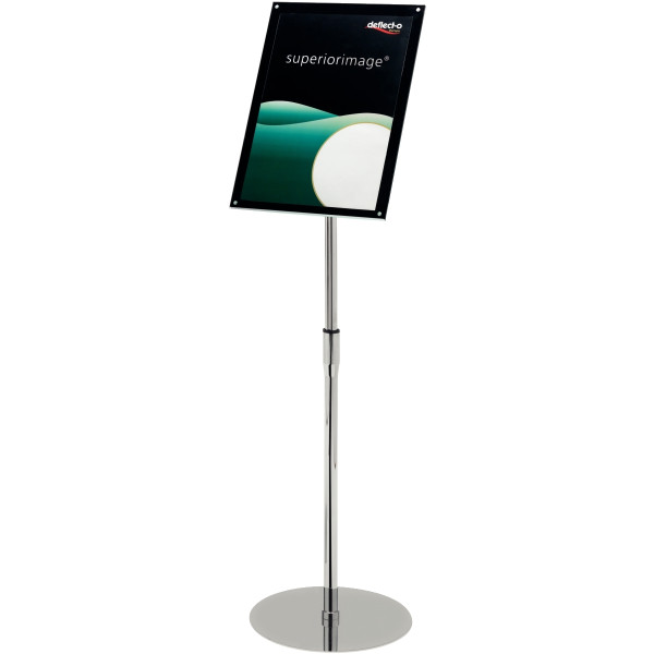 Présentoir sur pied réglable magnétique format A3