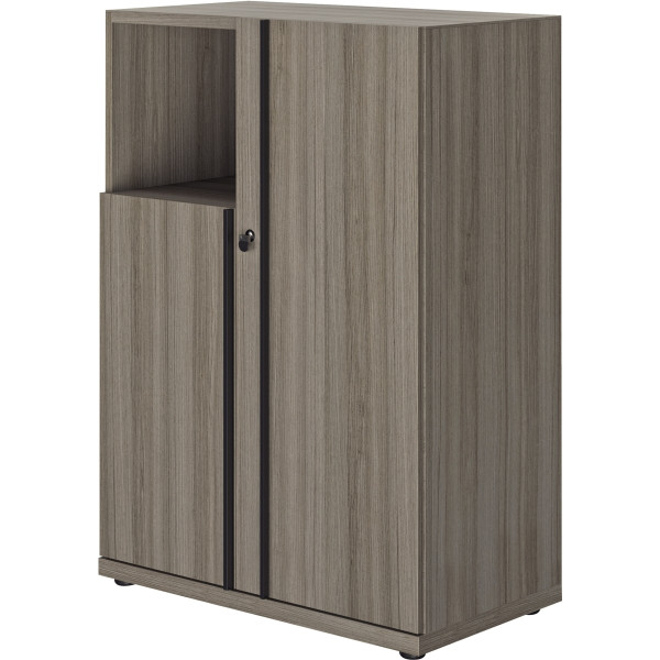 Rangement mi-haut 2 portes E-Motion chêne vintage