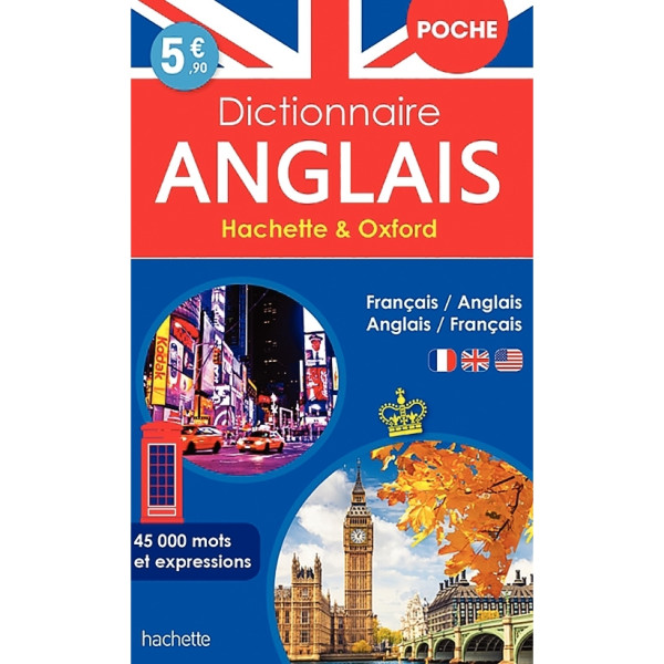 Dictionnaire de poche français / anglais hachette