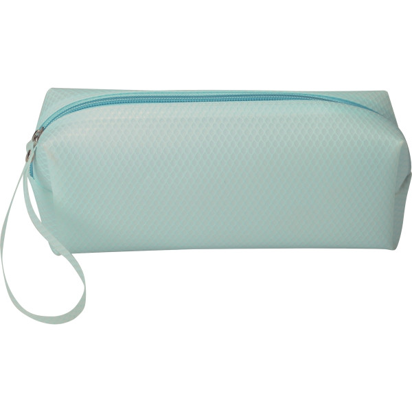 Trousse rectangulaire 1 compartiment eva mesh coloris bleu