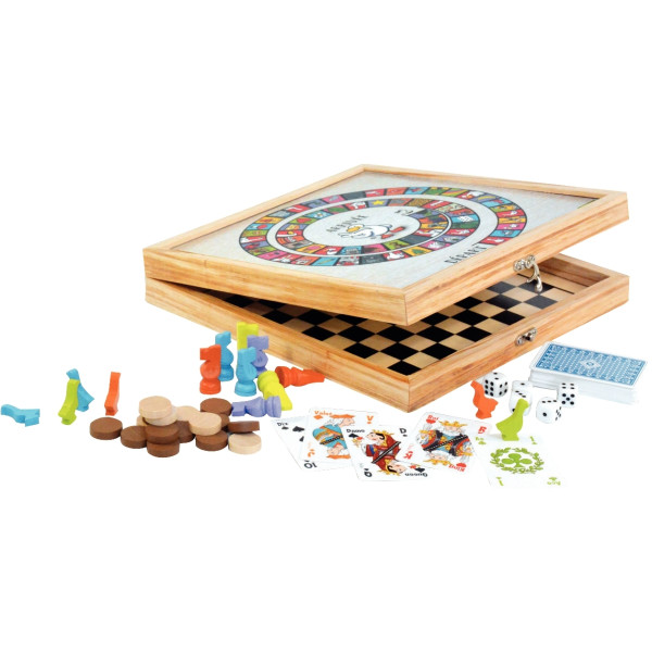 Coffret de 100 jeux en bois