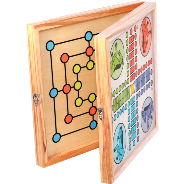Coffret de 100 jeux en bois
