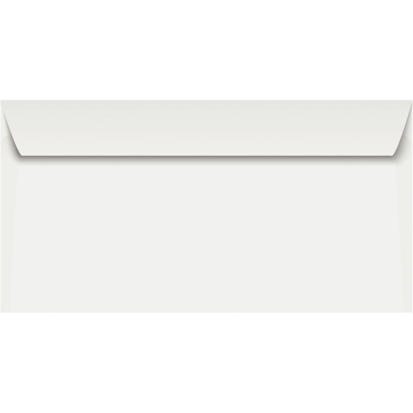 Boite de 250 enveloppes blanches 110x220mm 90g autocollante