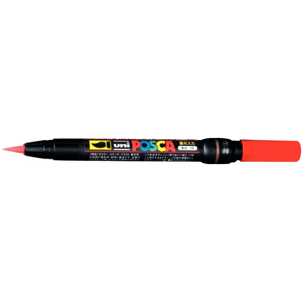 Boîte de 10 marqueurs Posca Brush assortis