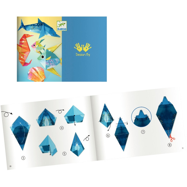 Animaux marins origami