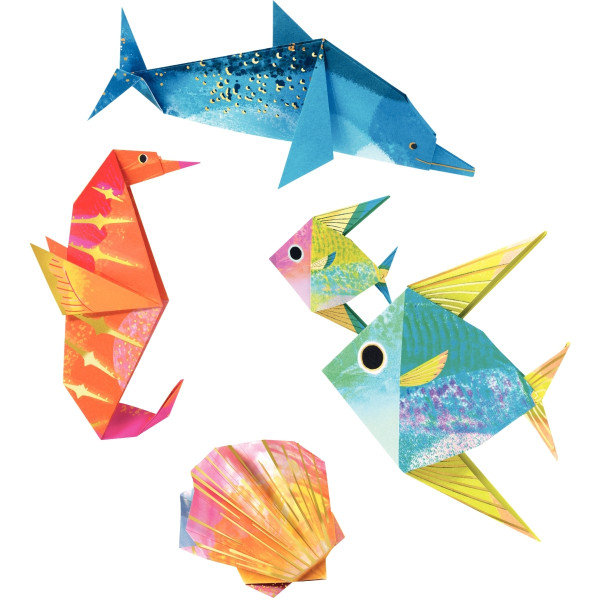 Animaux marins origami