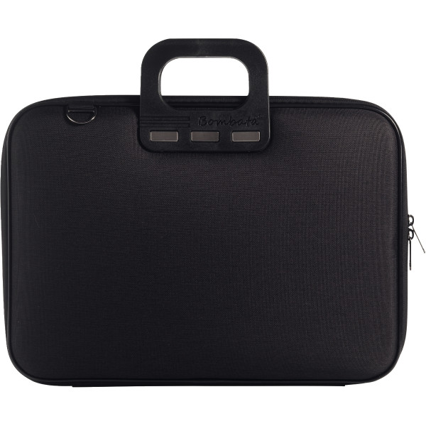 Sacoche bombata nylon 2.0 15 pouces coloris noir