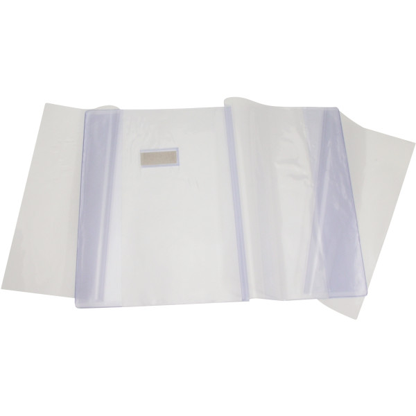 Paquet de 10 protège-cahiers avec rabats épaisseur 22/100ème 21 x 29,7 cm coloris violet
