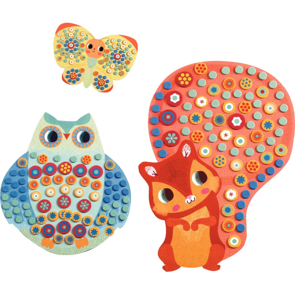 Collage mosaïque Millefiori
