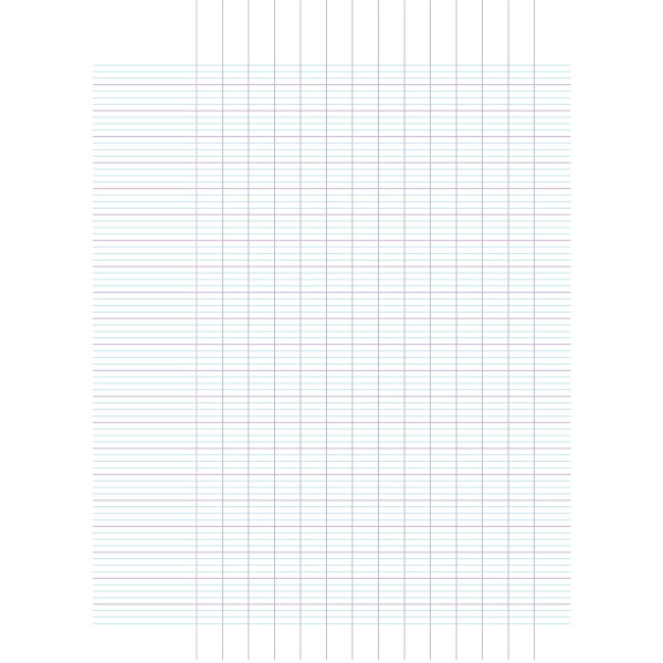 Cahier piqué 48 pages CONQUERANT, format 24x32 cm, seyès, papier 70g