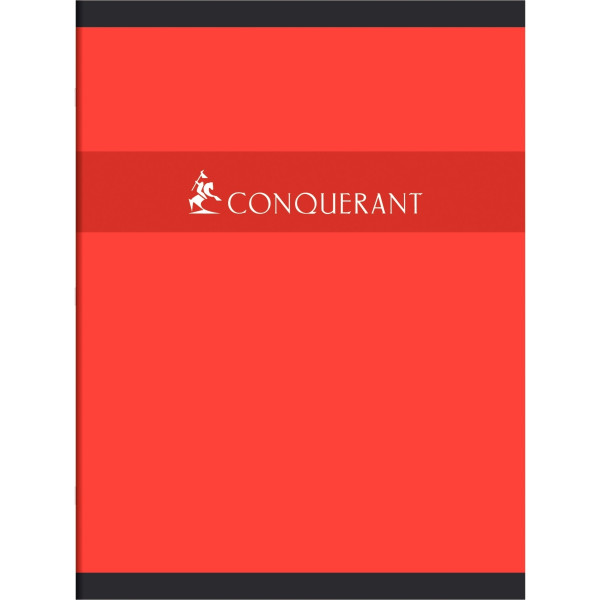 Cahier piqué 48 pages CONQUERANT, format 24x32 cm, seyès, papier 70g